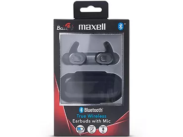 Słuchawki bezprzewodowe Maxell Bass13 True Wireless B13-TWB