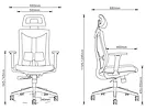 Fotel ergonomiczny biurowy Mozos ERGO-F