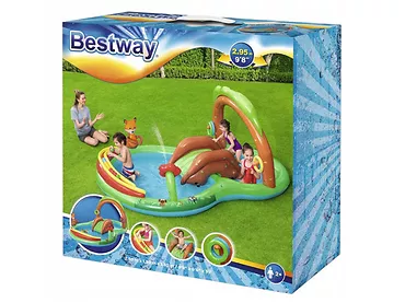 Bestway Dmuchany plac zabaw Friendly Woods 295cm x 199cm x 130cm 53093