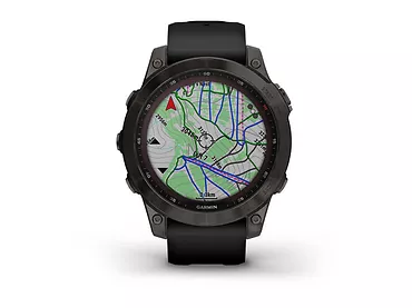 Garmin Fenix 7 Sapphire Solar Tytanowo-szary