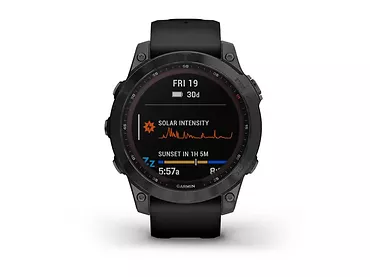 Garmin Fenix 7 Sapphire Solar Tytanowo-szary