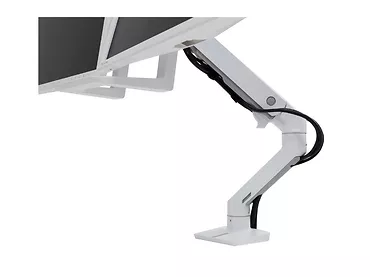 Ergotron HX Desk Dual Monitor Arm uchwyt biurkowy na dwa monitory (biały)
