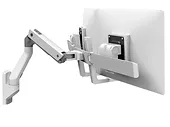 Ergotron HX Wall Dual Monitor Arm uchwyt ścienny na dwa monitory (biały)