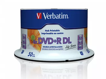 Płyta Verbatim DVD+R DL 8,5GB 8X Printable Double Layer 97693