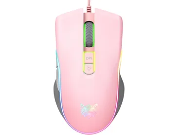 Mysz gamingowa Onikuma CW908 RGB różowa