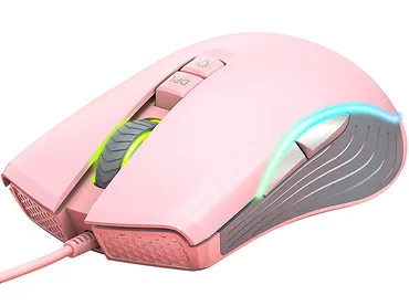 Mysz gamingowa Onikuma CW908 RGB różowa