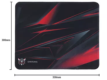 Podkładka pod mysz Onikuma G4 35x30cm czarna