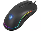 Mysz gamingowa Sades Revolver RGB czarno-niebieska