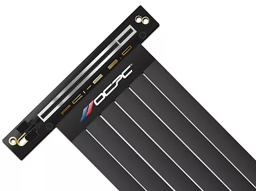 OCPC XTENDER RISER CABLE PCI-E 3.0 VERT 250MM BLACK