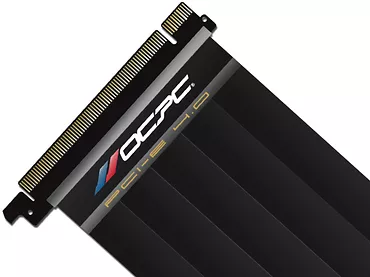 OCPC XTENDER RISER CABLE PCI-E 4.0 250MM BLACK