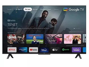 TCL Telewizor 43 cale 4K Google TV P635