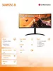 LG Electronics Monitor 34WP75C-B 34 cale 21:9 UltraWide QHD VA Curved