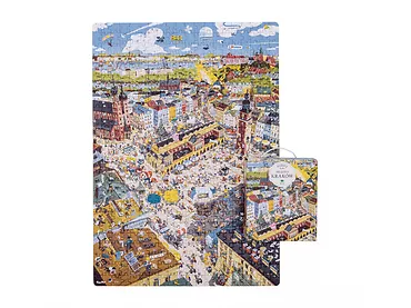 Puzzle Puzzlove CzuCzu 500 el. Miasto Kraków Bright Junior Media