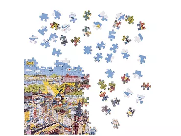 Puzzle Puzzlove CzuCzu 500 el. Miasto Kraków Bright Junior Media