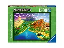 Puzzle 2D 1500 elementów: World of Minecraft