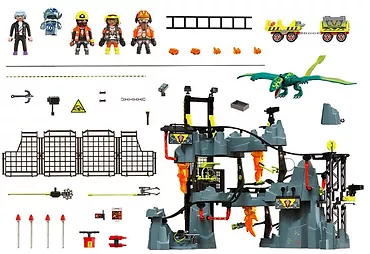 Playmobil Zestaw DINO Rise 70925 Kopalnia Dino Mine