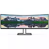 Philips Monitor 48.8 cali 498P9Z Curved VA HDMIx3 DP