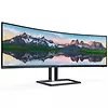 Philips Monitor 48.8 cali 498P9Z Curved VA HDMIx3 DP