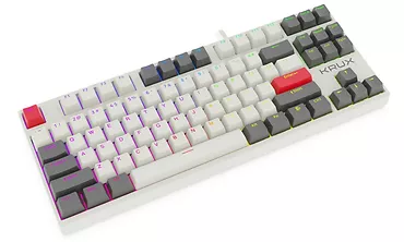Krux Klawiatura gamingowa - Atax PRO RGB Creator Retro Outemu czarna