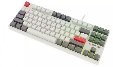 Krux Klawiatura gamingowa - Atax PRO RGB Creator Retro Outemu czarna