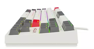 Krux Klawiatura gamingowa - Atax PRO RGB Creator Retro Outemu czarna