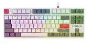 Krux Klawiatura gamingowa - Atax PRO RGB Creator Retro Outemu czarna