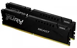 Kingston Pamięć DDR5 Fury Beast 32GB(2*16GB)/5600 CL36 czarna