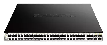 D-Link Przełącznik DGS-1210-52MP 48GE PoE+ 4SFP