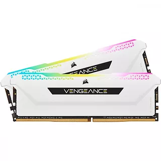 Corsair Pamięć DDR4 Vengeance RGB PRO SL 16GB/3200(2*8GB) biały