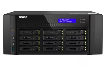 QNAP Serwer NAS TS-h1290FX-7302P-128G 12x0HDD AMDEPYC 7332P 16