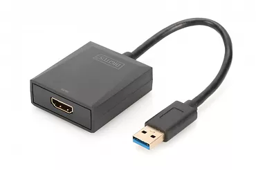 Digitus Adapter audio-video USB 3.0 do HDMI FHD 1920x1080p Dual Display