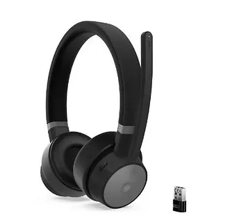 Lenovo Bezprzewodowy zestaw słuchawkowy Go ANC (czarny) 4XD1C99221