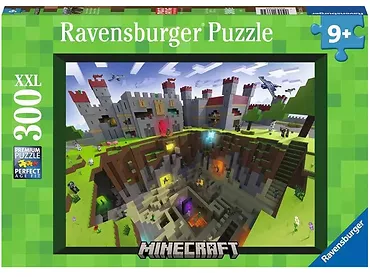 Ravensburger Polska Puzzle 300 elementów XXL Minecraft 9+