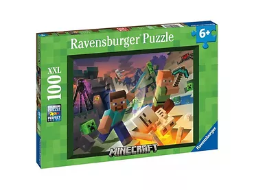 Puzzle dla dzieci 2D: Minecraft 100 elementów