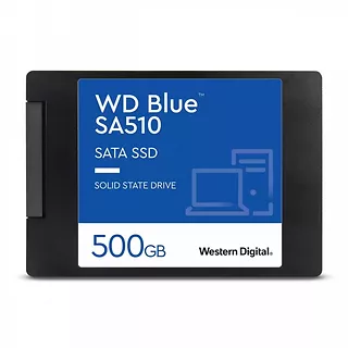 Western Digital Dysk SSD WD Blue 500GB SA510 2,5 cala WDS500G3B0A