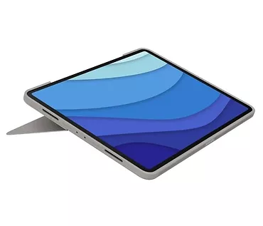 Logitech Etui z klawiaturą Combo Touch iPad Pro 12,9 cala 5 generacji piaskowy UK