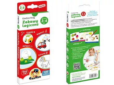 Zabawy logiczne dla dzieci od 3-4 lat CzuCzu Uczy