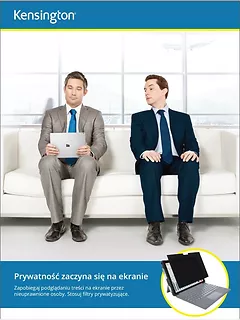 Kensington Filtr prywatyzujący, 2-stronny, zdejmowany, do monitora 27 cali, 16:9