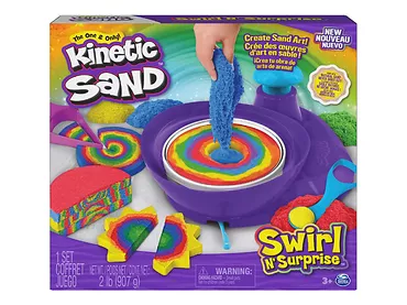 Spin Master Piasek kinetyczny Kinetic Sand - Zakręcone kolory
