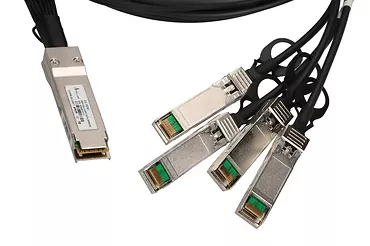 Extralink Kabel QSFP+ DAC 40Gbps 4x10Gbps 3m