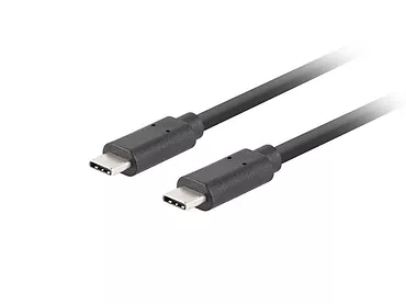 Lanberg Kabel USB-C M/M 3.1 gen 2 0.5M 10GB/S PD100W czarny