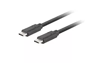 Lanberg Kabel USB-C M/M 3.1 gen 2 1.8M 10GB/S PD100W czarny
