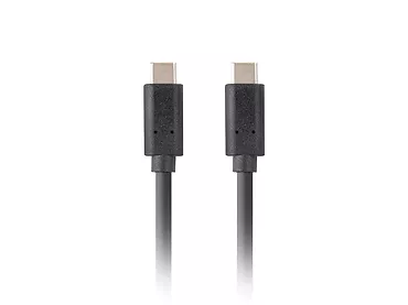 Lanberg Kabel USB-C M/M 3.1 gen 2 1M 10GB/S PD100W czarny