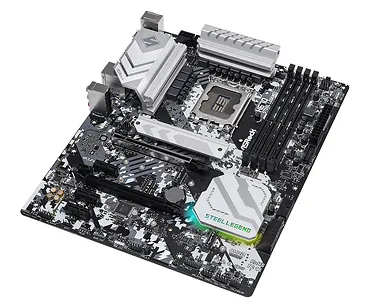 ASRock Płyta gł&oacute;wna H670 Steel Legend s1700 4DDR4 DP/HDMI M.2 ATX