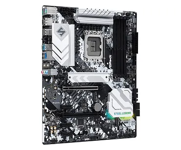 ASRock Płyta gł&oacute;wna H670 Steel Legend s1700 4DDR4 DP/HDMI M.2 ATX