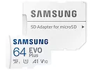 Karta Samsung EVO PLUS microSDXC 64GB + Adapter