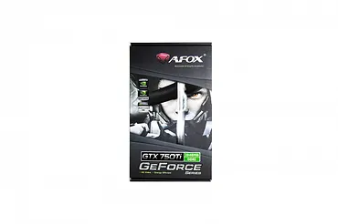 AFOX Karta graficzna - Geforce GTX750Ti 2GB GDDR5 128Bit DVI HDMI VGA Dual Fan V8