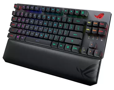 Asus Klawiatura Strix Scope RX TKL Wireless Deluxe USB 2.0, RF 2.4GHz, Bluetooth 5.2, AuraSync