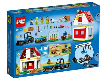 LEGO City 60346 Stodoła i zwierzęta gospodarskie