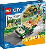 LEGO Klocki City 60353 Misje ratowania dzikich zwierząt